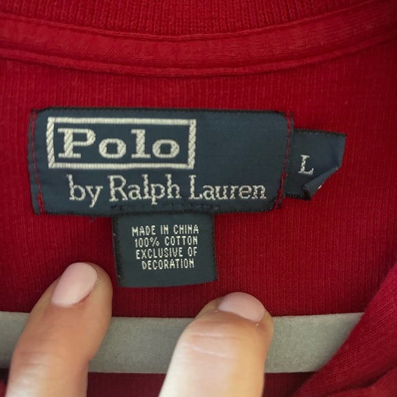 Polo Ralph Lauren 1/4 zip sweater • Mens Large - Picture 5 of 5